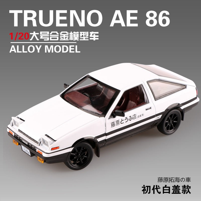 头文字D Initial D AE86 1/20 模型车