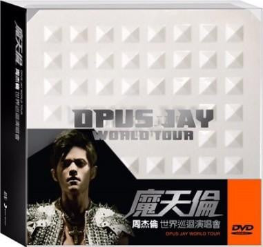 周杰倫《魔天倫》世界巡迴演唱會(Opus Jay World Tour)-台灣原版進口 